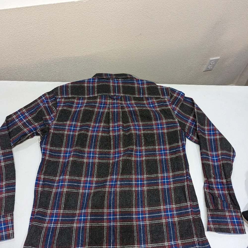 Hudson & Barrow Mountain Flannel Sz Small - Picture 3 of 6